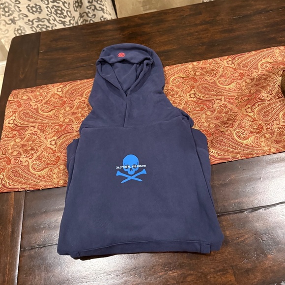 G/Fore Men's Small Twilight Coordinates Oversized French Terry Hoodie MSRP $185 - Picture 5 of 9